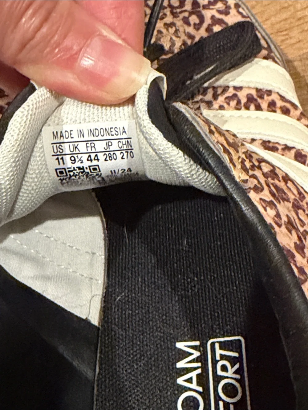 adidas Women’s Leopard Print Sneakers